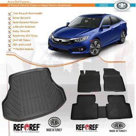 Honda Civic Sedan Siyah 2016 Bagaj Havuzu
