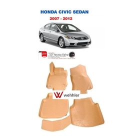 Honda Civic Sedan2012-2016 3D Havuzlu Paspas