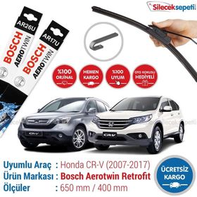 Honda CRV 2007-2012 Silecek Takımı