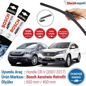 Honda CRV 2007-2012 Silecek Takımı