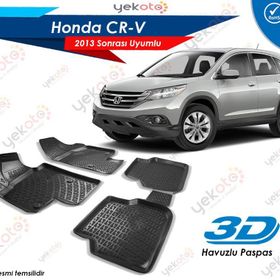 Honda Crv 2016 3D Havuzlu Paspas