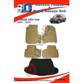 Honda CRV SUV 2007-2013 Paspas ve Bagaj Havuzu