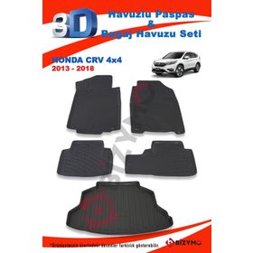 Honda Crv Suv 2013-2018 Paspas ve Bagaj Havuzu