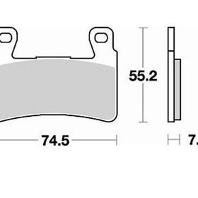 Honda Gold Wing F6c 1800 2014 2017 Braking Ön Fren Balatası