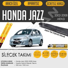 Honda Jazz 2002-2008 Muz Silecek Takımı