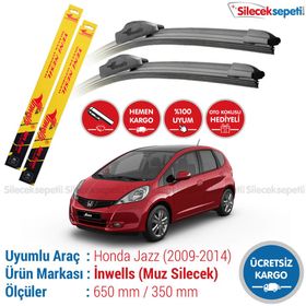 Honda Jazz 2009-2014 Muz Silecek Takımı