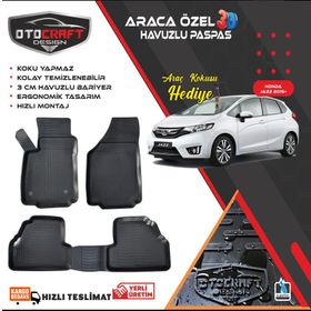 Honda Jazz 2009-2016 3D Havuzlu Paspas