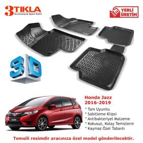 Honda Jazz 2016-2019 Seti 3D Havuzlu Paspas