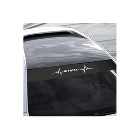 Honda Ön Cam Oto Sticker