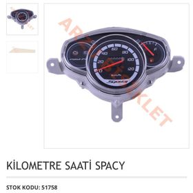Honda Spacy 110 Kilometre Saati