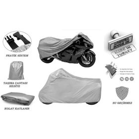 Honda SXR 50 Arka Çanta Uyumsuz Ultra Kalın Su Geçirmez Motor Brandası