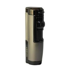 Honest İki Torch Gunmetal Puro Çakmak