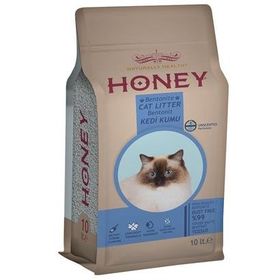 Honey Natural 10 lt Karbonlu Kokusuz Kedi Kumu
