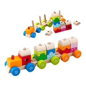 Hongji Tren 2 Ahşap Oyuncak