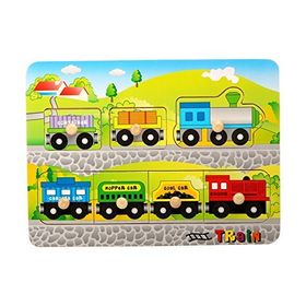 Hongji Tren Ahşap Puzzle