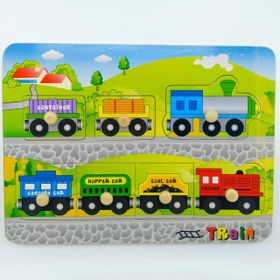 Hongji Tren Ahşap Puzzle