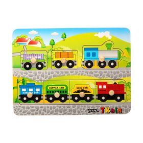 Hongji Tren Ahşap Puzzle