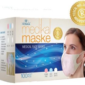 Honka Pembe 100 adet Medikal Maske