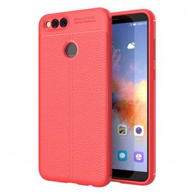 Honor 7X Kırmızı Kılıf Silikon İnce Mat Esnek