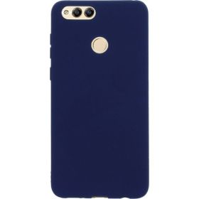 Honor 7X Lacivert Kılıf Silikon İnce Mat Esnek