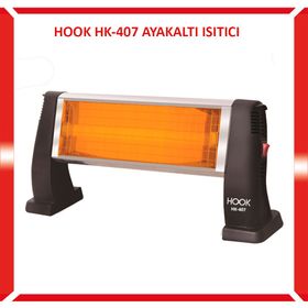Hook HK-407 1500 W Kırmızı Quartz Masa Altı Isıtıcı