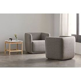 Hoom Concept Form Gri Ofis Tekli Koltuk