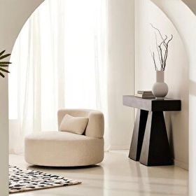 Hoom Concept Oslo Teddy Beyaz Berjer