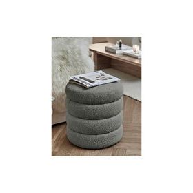 Hoom Concept Relax Teddy Beyaz Sandıklı Puf