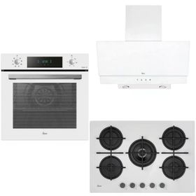 Hoover HO3158W - HVG74C3W - HDG9C2GWTK XL Beyaz 3'lü Ankastre Set