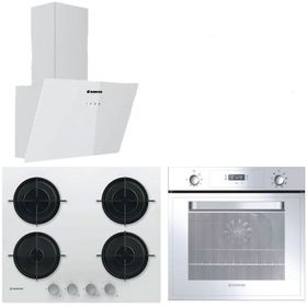 Hoover HOT3051WI/E - HVW6MW - HDG6C1GWTK Beyaz 3'lü Ankastre Set