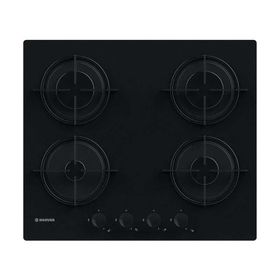 Hoover HVW6MBB Siyah 4 Gözlü Cam Ankastre Ocak
