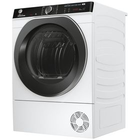 Hoover NDPEH10A2TCBEXSS A++ 10 Kg Wi-Fi + Bluetooth Bağlantılı Isı Pompalı Kurutma Makinesi Beyaz Siyah Kapaklı
