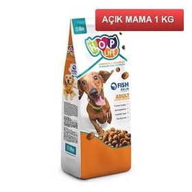 Hop Life 1 kg Açık Balıklı Yetişkin Köpek Maması