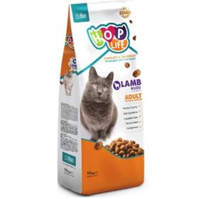 Hop Life 15 kg Kuzu etli Yetişkin Kedi Maması