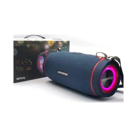 Hopestar H45 Party Koyu Mavi Su Geçirmez Led Işık Subwoofer Bluetooth Hoparlör