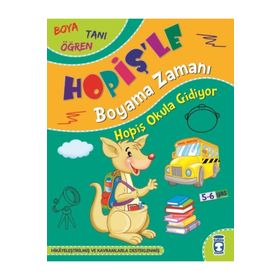 Hopiş Okula Gidiyor - Hopişle Boyama Zamanı