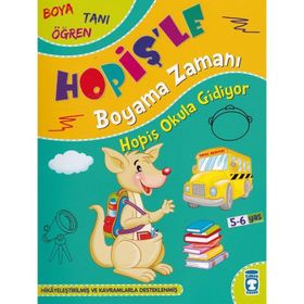 Hopiş Okula Gidiyor - Hopişle Boyama Zamanı