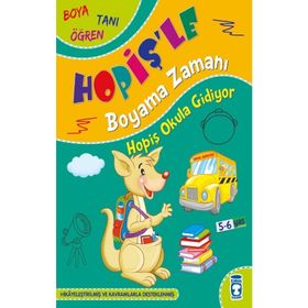 Hopiş Okula Gidiyor - Hopişle Boyama Zamanı