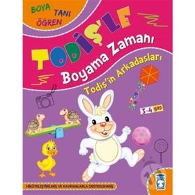 Hopiş Uyanıyor - Hopişle Boyama Zamanı | Timaş Yayınları