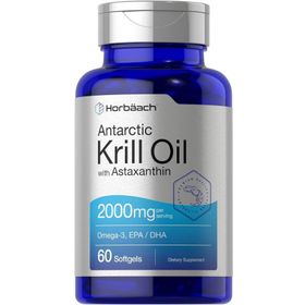 Horbäach Antarctic Krill Oil Astaxanthin 2000 mg 60 Kapsül