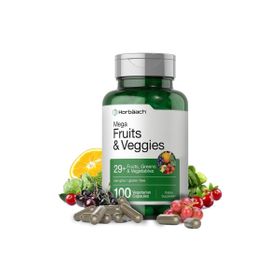 Horbäach Mega Fruits Veggies 100 Kapsül