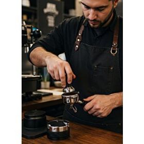 Horecamark Macaron Siyah 58 mm Düzleştirici Tamper
