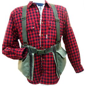 Horizon Av 24-0069 Kolon Askılı Düz Renk Haki Av Yeleği