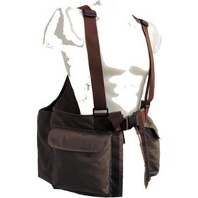 Horizon Av 24-0069 Kolon Askılı Düz Renk Kahverengi Av Yeleği