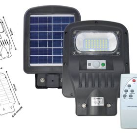 Horoz 074-009-0050 Grand-50 6400K Beyaz Işık Kumandalı Solar Sokak Lambası
