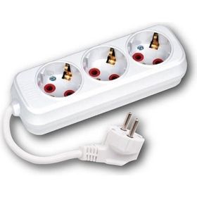 Horoz Electric 3'lü 2 mt Topraklı Kablolu Klemensli Grup Priz