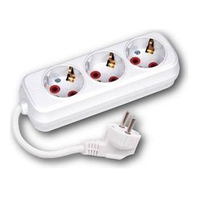 Horoz Electric 3'lü 3 mt Topraklı Kablolu Klemensli Grup Priz