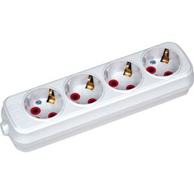 Horoz Electric 4'lü Topraklı Kablosuz Klemensli Grup Priz