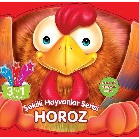 Horoz - Şekilli Hayvanlar Serisi - Parıltı Komisyon
