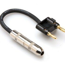 Hosa 1/4'' TS (F) Dual Bananahoparlör Adaptörü